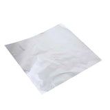 100PCS Tin Foil Aluminium Wrapping Square Chocolate Wrappers 15CM - Silver/Embossed