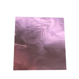 100PCS Tin Foil Aluminium Wrapping Square Chocolate Wrappers 15CM - Red/Embossed