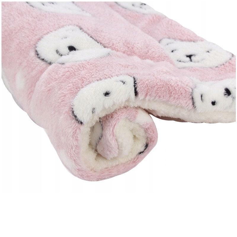 Dog Beds: L Size Puppy Dog Cat Cushion Mattress Blanket Bed Soft Warm Pad Winter Kennel House - Navy Cat