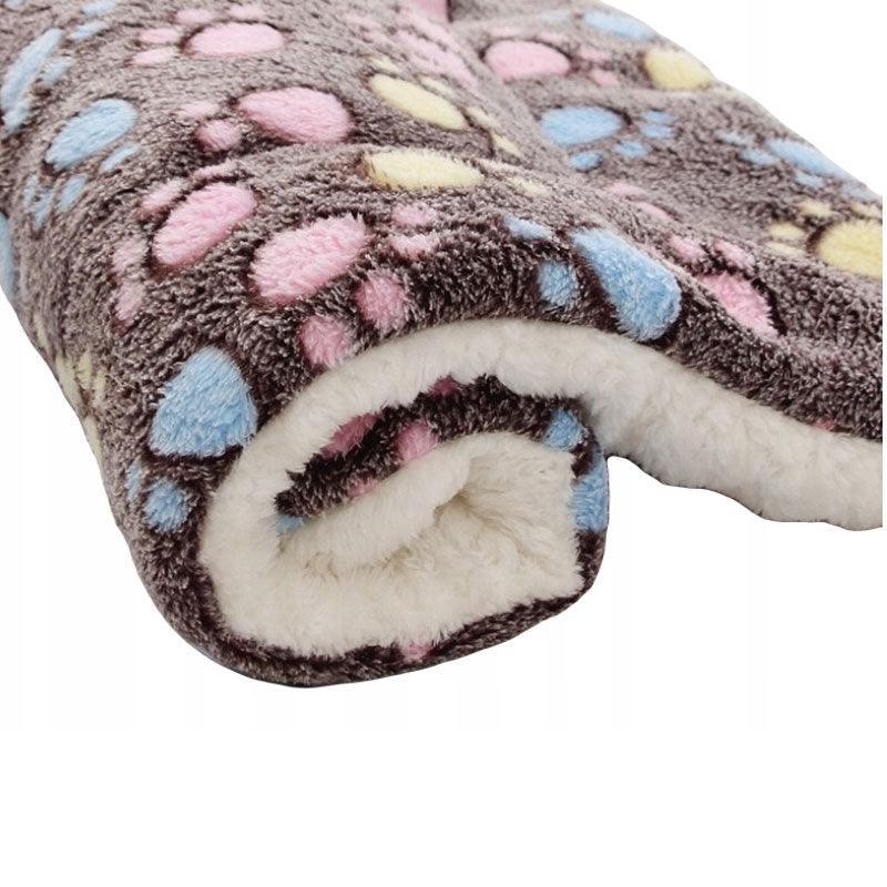 Dog Beds: L Size Puppy Dog Cat Cushion Mattress Blanket Bed Soft Warm Pad Winter Kennel House - Navy Cat