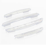 Automotive Parts: 4PCS Car Door Edge Protector Anti Collision Strip Transparent PVC Guard 8cm 11cm