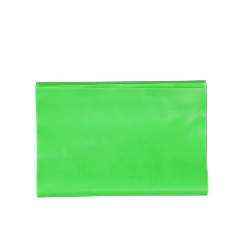 Yoga & Pilates: 1.5m Elastic Yoga Stretch Resistance Bands Exercise Fitness Band Theraband - Green