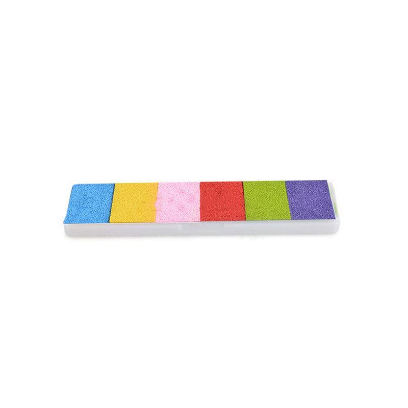 Arts & Crafts: Gradient Color Ink Pad Inkpad Rubber Stamp Water Based Diy Finger Print 10 Colours - S4 Green