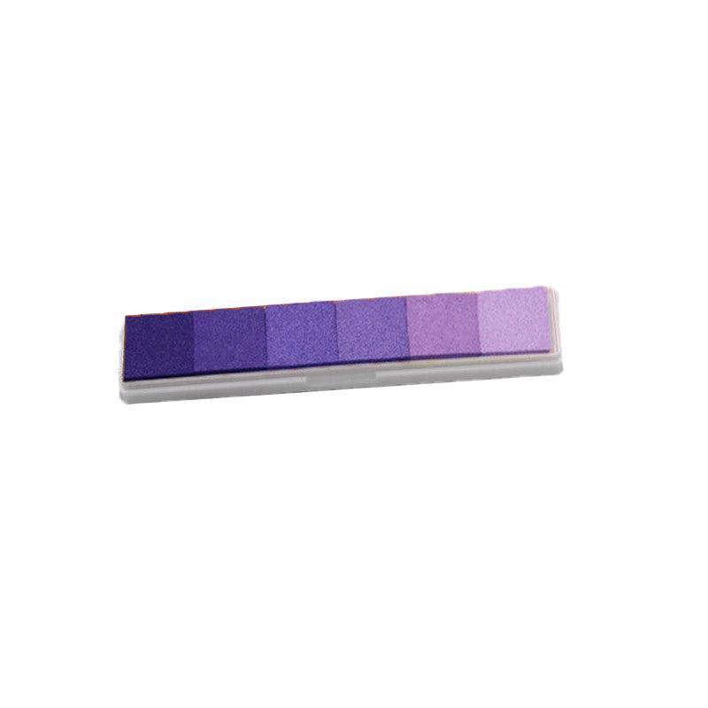 Arts & Crafts: Gradient Color Ink Pad Inkpad Rubber Stamp Water Based Diy Finger Print 10 Colours - C4