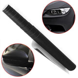 152x 30CM Car Vinyl Wrap Carbon Fiber Matt Satin Glossy Multi Color Car Tint Car Sticker - Glossy Black