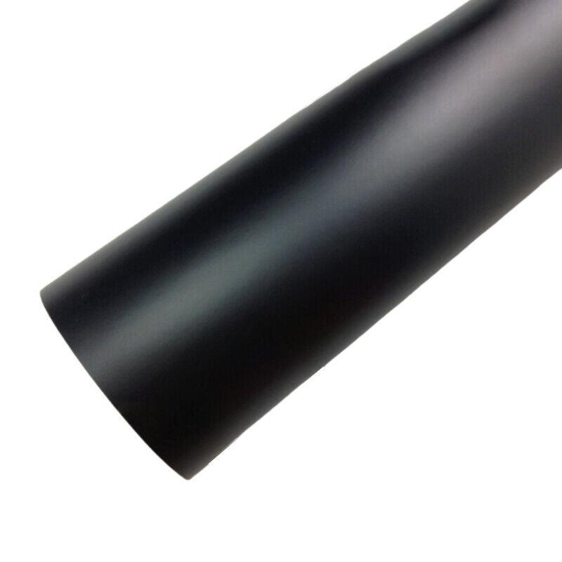 Automotive Decor: 152x 30CM Car Vinyl Wrap Carbon Fiber Matt Satin Glossy Multi Color Car Tint Car Sticker - Glossy Black