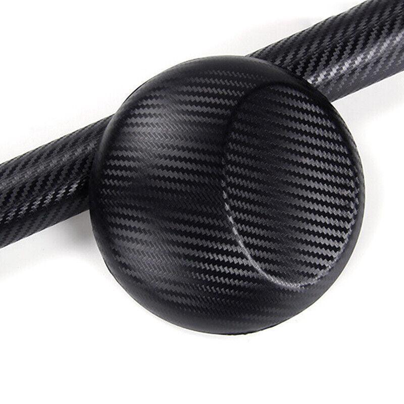 Automotive Decor: 152x 30CM Car Vinyl Wrap Carbon Fiber Matt Satin Glossy Multi Color Car Tint Car Sticker - Red Carbon Fiber