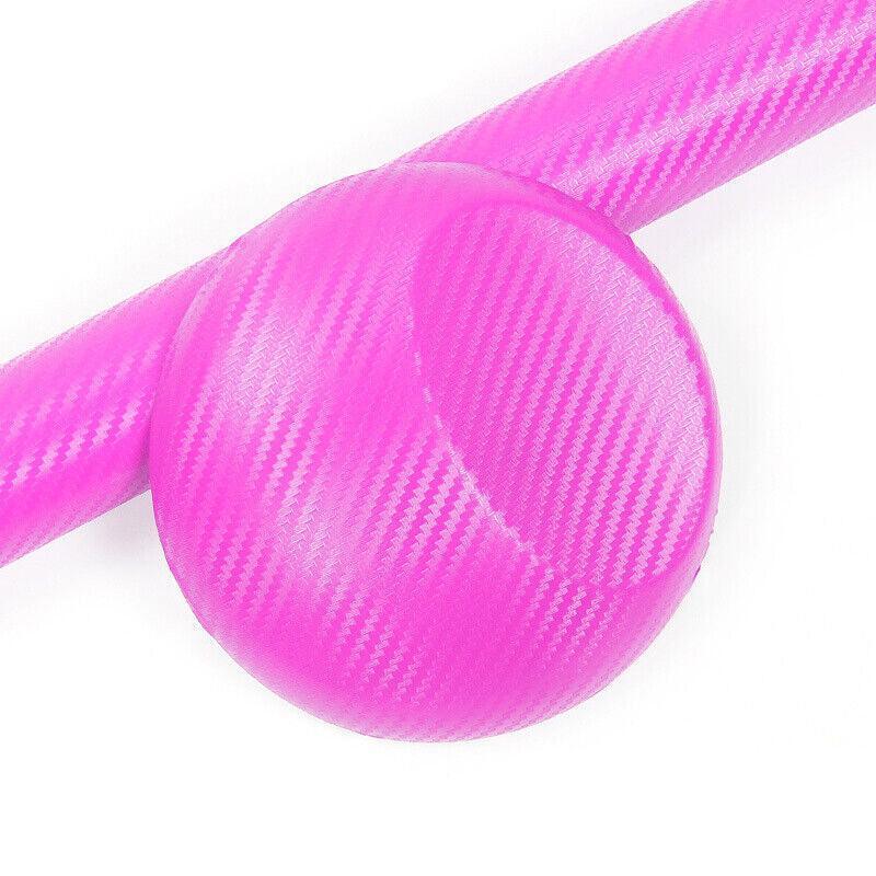 Automotive Decor: 152x 30CM Car Vinyl Wrap Carbon Fiber Matt Satin Glossy Multi Color Car Tint Car Sticker - Red Carbon Fiber