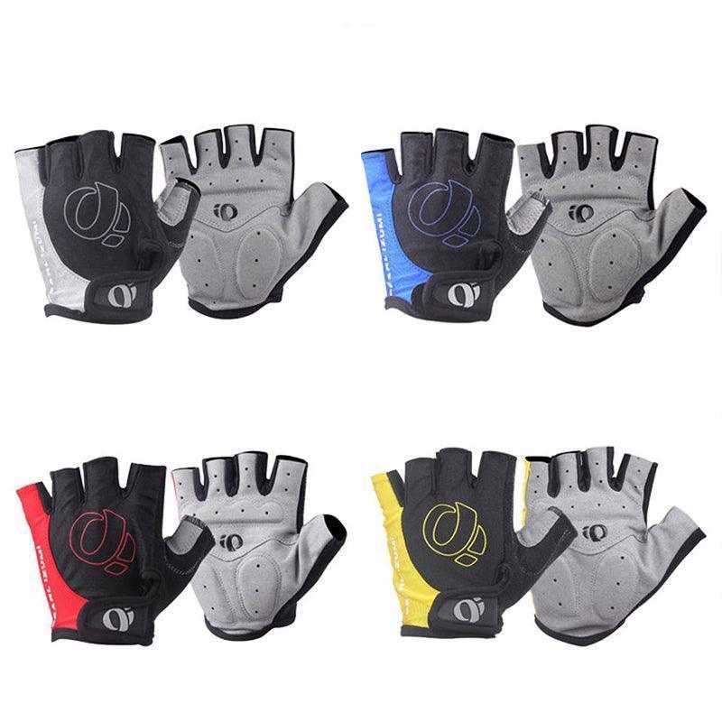 Men's Accessories: XL Size Cycling Bicycle Half Finger Bike Gloves Unisex Anti Slip Padded - Blue