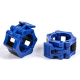 Gym & Training Step: 50mm Barbell Clamp Collar Clip Olympic Weightlifting Lift Spring Lock - Black