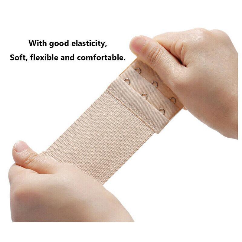 Women's Accessories: 4 Hooks Underwear Extension Bra Buckle Bra Extender Hook Brassiere Strap - Red