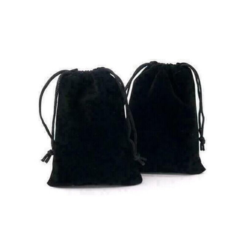 Gift Bags: 50X Small Velvet Cloth Drawstring Bags Gift Bag Jewelry Ring Pouch Earring Favor 7x9 - Purple
