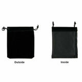 Gift Bags: 50X Small Velvet Cloth Drawstring Bags Gift Bag Jewelry Ring Pouch Earring Favor 7x9 - Purple