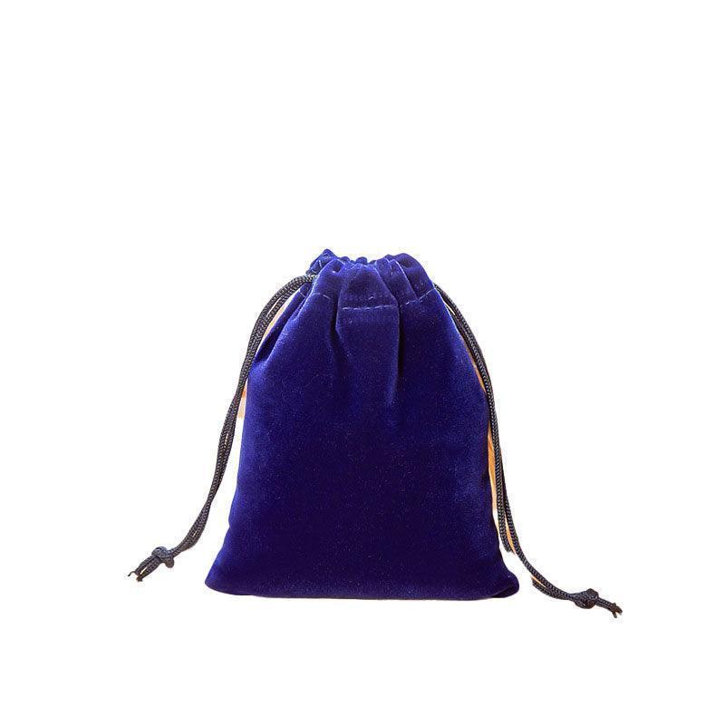 Gift Bags: 50X Small Velvet Cloth Drawstring Bags Gift Bag Jewelry Ring Pouch Earring Favor 7x9 - Black