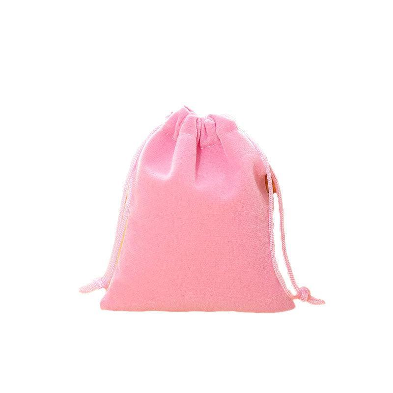 Gift Bags: 50X Small Velvet Cloth Drawstring Bags Gift Bag Jewelry Ring Pouch Earring Favor 9x12 - Black