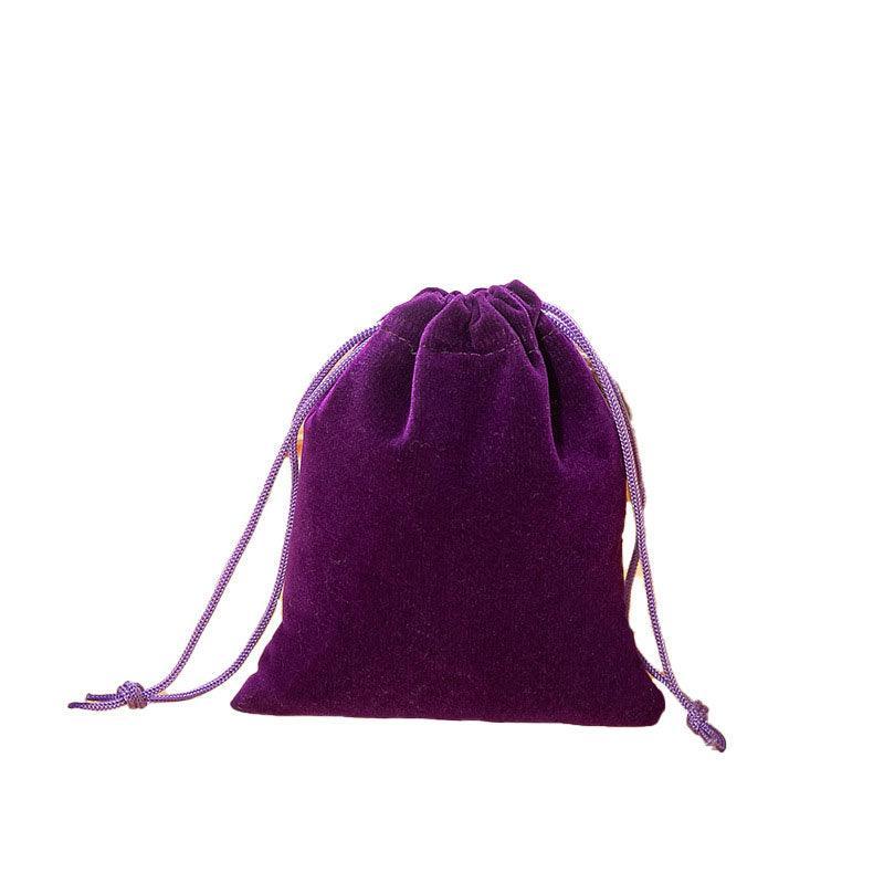Gift Bags: 50X Small Velvet Cloth Drawstring Bags Gift Bag Jewelry Ring Pouch Earring Favor 9x12 - Black