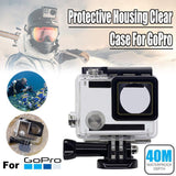 Camera Accessories: Waterproof Housing Case for GoPro Hero 3 Plus 4 Clear Protective Diving Shell - For GoPro Hero 3+