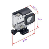 Camera Accessories: Waterproof Housing Case for GoPro Hero 3 Plus 4 Clear Protective Diving Shell - For GoPro Hero 3+