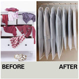 Clothing & Wardrobe Storage: New Dustproof Storage Bag Garment Dress Cover Suit Clothes Coat Jacket Protector - XXL (60*140cm) x 5 Units