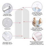 Clothing & Wardrobe Storage: New Dustproof Storage Bag Garment Dress Cover Suit Clothes Coat Jacket Protector - XXL (60*140cm) x 5 Units