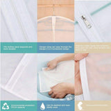 Clothing & Wardrobe Storage: New Dustproof Storage Bag Garment Dress Cover Suit Clothes Coat Jacket Protector - XXL (60*140cm) x 5 Units