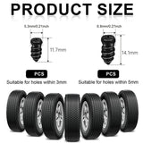 20PCS Vacuum Tyre Repair Nail Set Tire Repair Rubber Nail Tools For Car