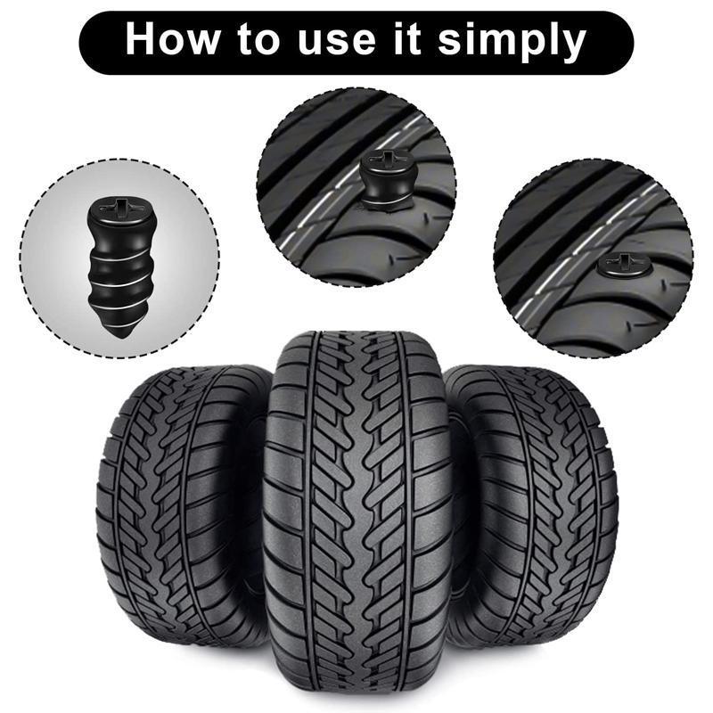 Automotive Repair & Speciality Tools: 20PCS Vacuum Tyre Repair Nail Set Tire Repair Rubber Nail Tools For Car