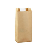 Postage Satchels & Boxes: Takeaway Storage Baking Bread Bag Toast Food Packaging Bag Kraft Paper Bag Cowhide - 33X16X11CM