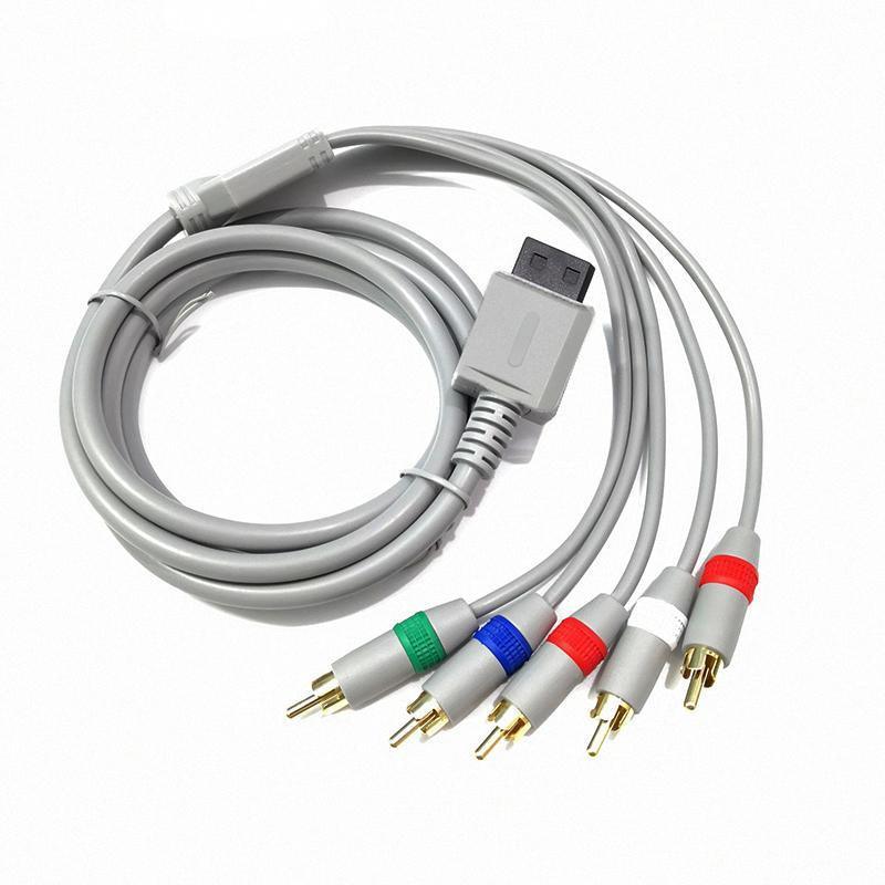 Mouse & Accessories: HDTV 5 RCA Component HD TV Audio Video Cable for Nintendo Wii amp WiiU U Console
