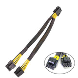 8Pin ATX 12v CPU EPS Power Extension Splitter Cable Adapter Motherboard copper