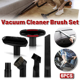 6pcs Vacuum Cleaner Accessory Suction Head Suitable for 32mm Inner Diameter Fit