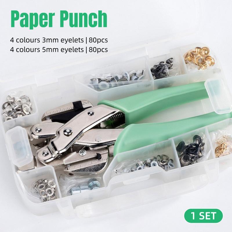 Hand Tools: Air Eye Pliers Multi Function Variable Punching Pliers for Leather Craft DIY Use
