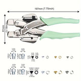 Air Eye Pliers Multi Function Variable Punching Pliers for Leather Craft DIY Use
