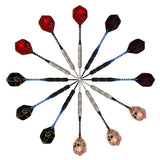 12Pcs 23.2g Iron Tip Dart Set with Aluminum Barrel and Case