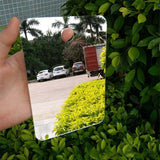 Mirrors: Fogless Polycarbonate Shower Mirror 172×132mm Anti-Fog Shaving Mirror