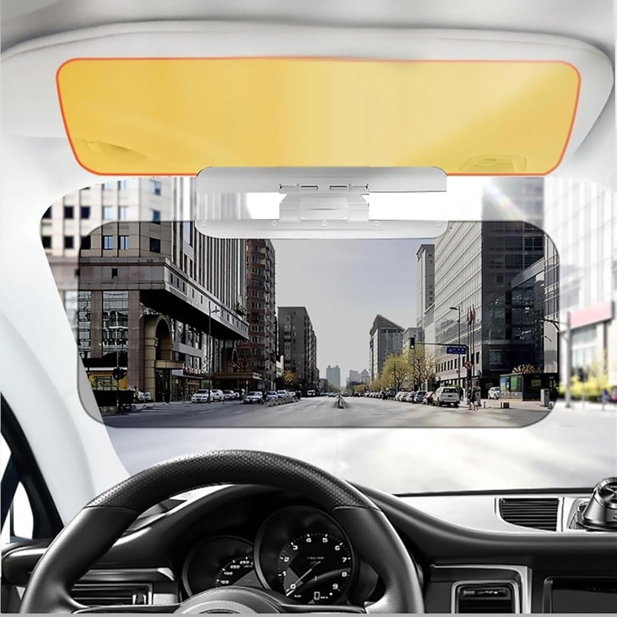 Automotive Parts: Day Night Anti Glare Sun Visor Mirror High Beam Shield Driver Eye Protection