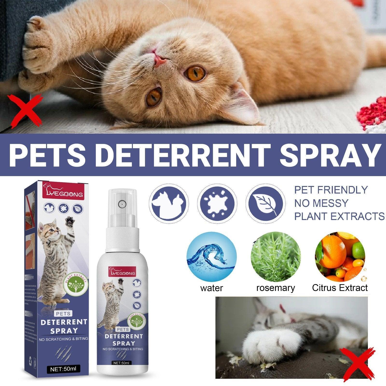 Pet Cleaning Supplies: Cat Anti Scratch Spray Protect Door Sofa Furniture Pet Scratch Prevention Spray