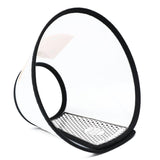 Pet ID Tags: Pet Cat Dog Protective Cone Collar Elizabethan E Collar Wound Healing Recovery - Large