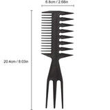 3 in 1 Hair Comb Styling Tool for Salon and Home Use Professional Quality