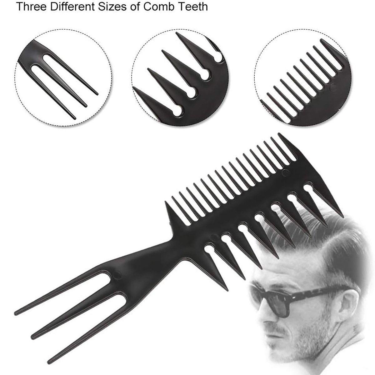 Hair Styling Tools: 3 in 1 Hair Comb Styling Tool for Salon and Home Use Professional Quality