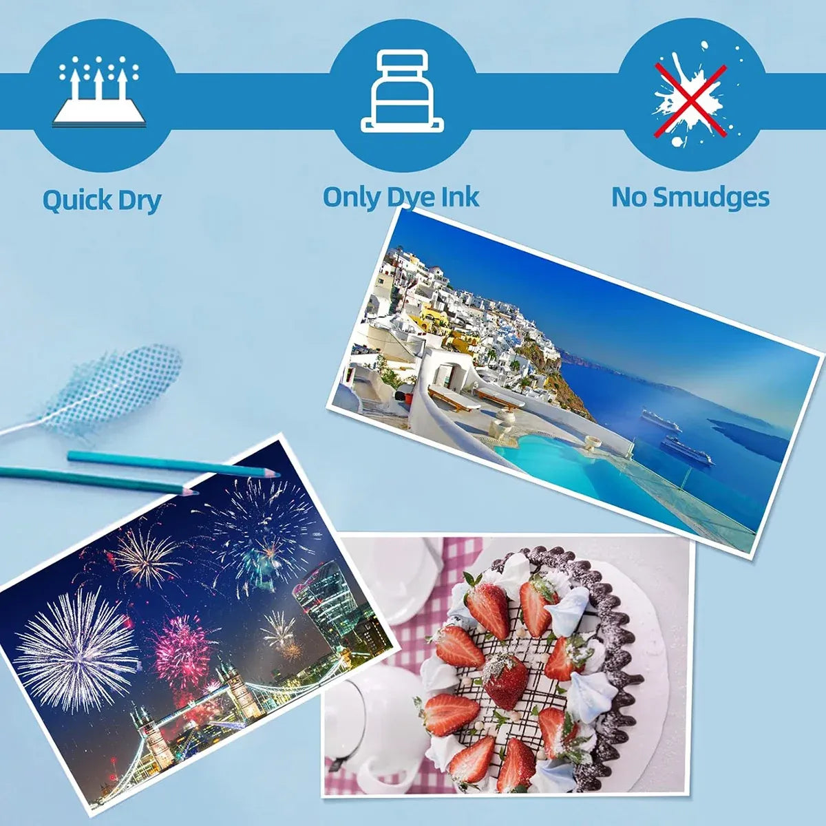 500Sheets A4 Laser Print Paper Premium High Quality For Clear Printing Use - 128GSM