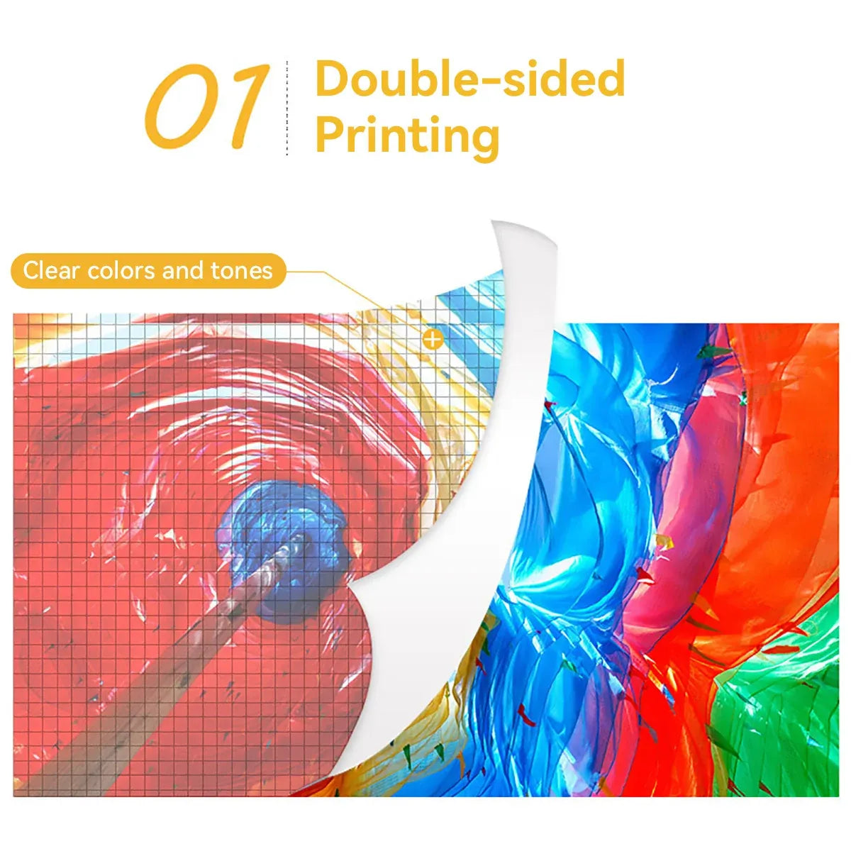 500Sheets A4 Laser Print Paper Premium High Quality For Clear Printing Use - 200GSM