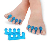 Nail Care: Reusable Soft Silicon Toe Finger Separator Nail Art Pedicure Polish Tool Au - 1Pair