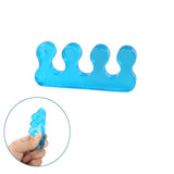 Nail Care: Reusable Soft Silicon Toe Finger Separator Nail Art Pedicure Polish Tool Au - 1Pair