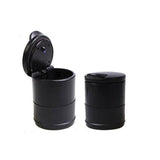 2Pcs Portable Auto Car Ashtray Truck Cigarette Smoke Ashtray Ash Cylinder Holder