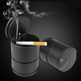 2Pcs Portable Auto Car Ashtray Truck Cigarette Smoke Ashtray Ash Cylinder Holder