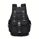 Backpacks: Unisex Retro Rucksack Large Capacity Travel Bag Leisure Backpack Schoolbag - Khaki