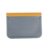 10 Pack Reusable Frosted PEVA Food Storage Bags Resealable Ziplock Freezer Safe - Yellow