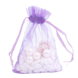Clothing & Wardrobe Storage: 50 pcs Organza Bag Sheer Bags Jewellery Wedding Candy Packaging Sheer Bags 7*9 cm - Rose Red/50PCS