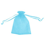Clothing & Wardrobe Storage: 50 pcs Organza Bag Sheer Bags Jewellery Wedding Candy Packaging Sheer Bags 7*9 cm - Rose Red/50PCS